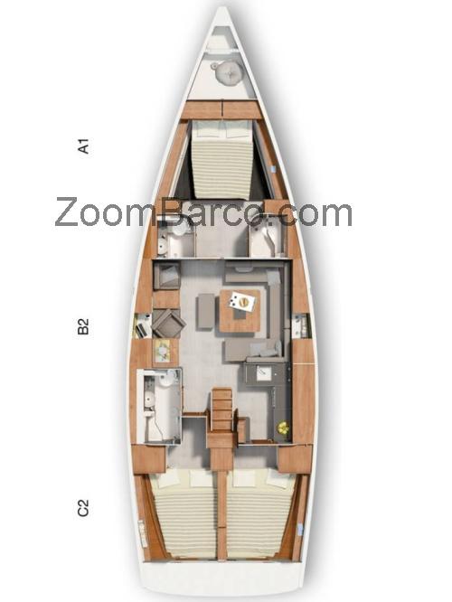 Hanse 455 ficha tecnica